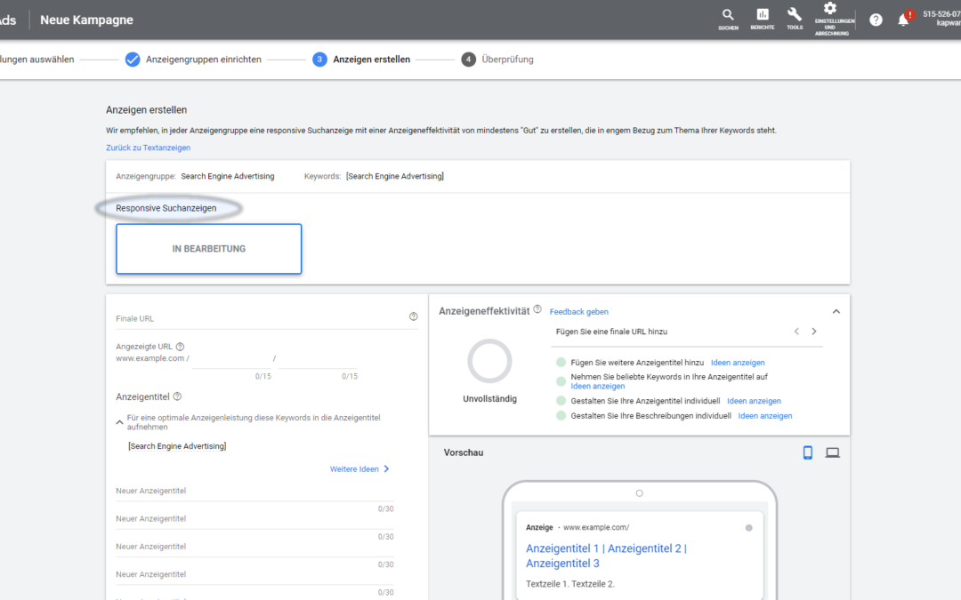 Responsive Suchanzeigen in Google Ads: 12 Tipps für mehr Erfolg mit RSA