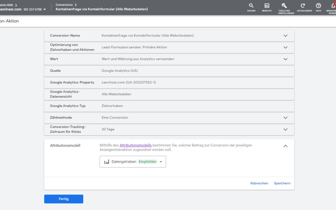 Datengetriebene Attribution: Neues Default-Attributionsmodell bei Google Ads